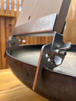 Grillfürst Flammlachsbrett Buche 19 X 50 Cm Klemm-Variante - Mit Optimierter Halterung