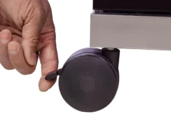 Grillfürst G210G Grill Control Edition 2-Brenner Gasgrill Mit Grill Control, Hochtemperaturbrenner Und Gusseisen Rosten -BBQ Zubehoer Verkaufsgeschäft Grillfuerst Gasgrill G210G Lenkrollen mit Feststellbremse