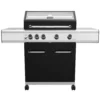 Grillfürst G410G Grill Control Edition 4-Brenner Gasgrill Mit Grill Control, Hochtemperaturbrenner Und Gusseisen Rosten