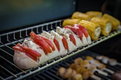 Grillfürst G621E Grill Control Edition 6-Brenner Edelstahl-Gasgrill Mit Grill Control, Hochtemperaturbrenner, Heckbrenner Und Edelstahl Rosten -BBQ Zubehoer Verkaufsgeschäft Grillfuerst Gasgrill G621E Warmhalterost