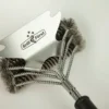 Grillfürst Grillbürste Edelstahl, Mit Breitem 3-fach Bürstenkopf Und Schaber
