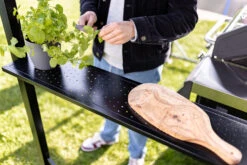 Grillfürst Premium Grillpavillon Aus Stahl Mit Wetterfestem Metalldach Und Ablageflächen 16 Grillfürst Premium Grillpavillon Aus Stahl Mit Wetterfestem Metalldach Und Ablageflächen -BBQ Zubehoer Verkaufsgeschäft Grillfuerst Grillpavillon Ablage