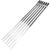 Grillfürst Edelstahl Spieße 60 Cm - 6er Set - Kompatibel Mit Schaschlikset Für Drehspieß