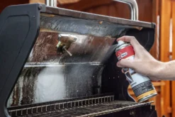 Grillfürst Reinigungsset Für Edelstahlgrills Mit Edelstahl Grillbürste Inkl. Schaber, Grillreiniger Spezial Lösung Und Power-Schaumreiniger -BBQ Zubehoer Verkaufsgeschäft Grillfuerst Schaumreiniger