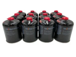 Grillfürst G201E 2-Brenner Gasgrill Portabel V2 - Campinggrill / Balkongrill - X-DEAL Inkl. Kartuschen-Druckregler 50 Mbar Und 12 Grillfürst Gaskartuschen -BBQ Zubehoer Verkaufsgeschäft Grillfuerst Schraubkartusche Gaskartusche Set 12 Stk