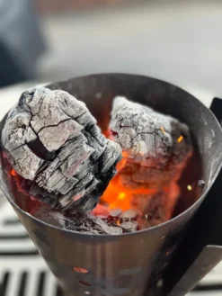 Grillfürst Steakhouse Kohle / Restaurant Holzkohle 25kg -BBQ Zubehoer Verkaufsgeschäft Grillfuerst Steakhouse Kohle anzuenden 1