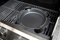 Grillfürst X-Rost System Grillrost Aus Gusseisen Für Grillfürst Gasgrills - Inkl. Gusseisen Wok Einsatz -BBQ Zubehoer Verkaufsgeschäft Grillfuerst X Rostsystem Gusseisen Pfannen Einsatz 3