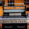 Grillfürst Universal Drehspieß / Rotisserie Set Aus Verchromtem Stahl Mit Motor Für 6-Brenner Geräte