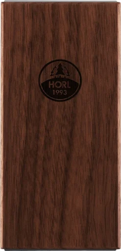 HORL 2 - Rollschleifer / Messerschleifer Mit Magnetschleiflehre Mit 15° / 20° Schleifwinkel - Nussbaum -BBQ Zubehoer Verkaufsgeschäft Horl 2 Schleiflehre Logo