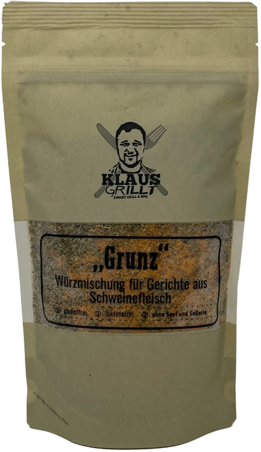 Grunz Gewürzmischung 250 G Beutel By Klaus Grillt 1 Grunz Gewürzmischung 250 G Beutel By Klaus Grillt