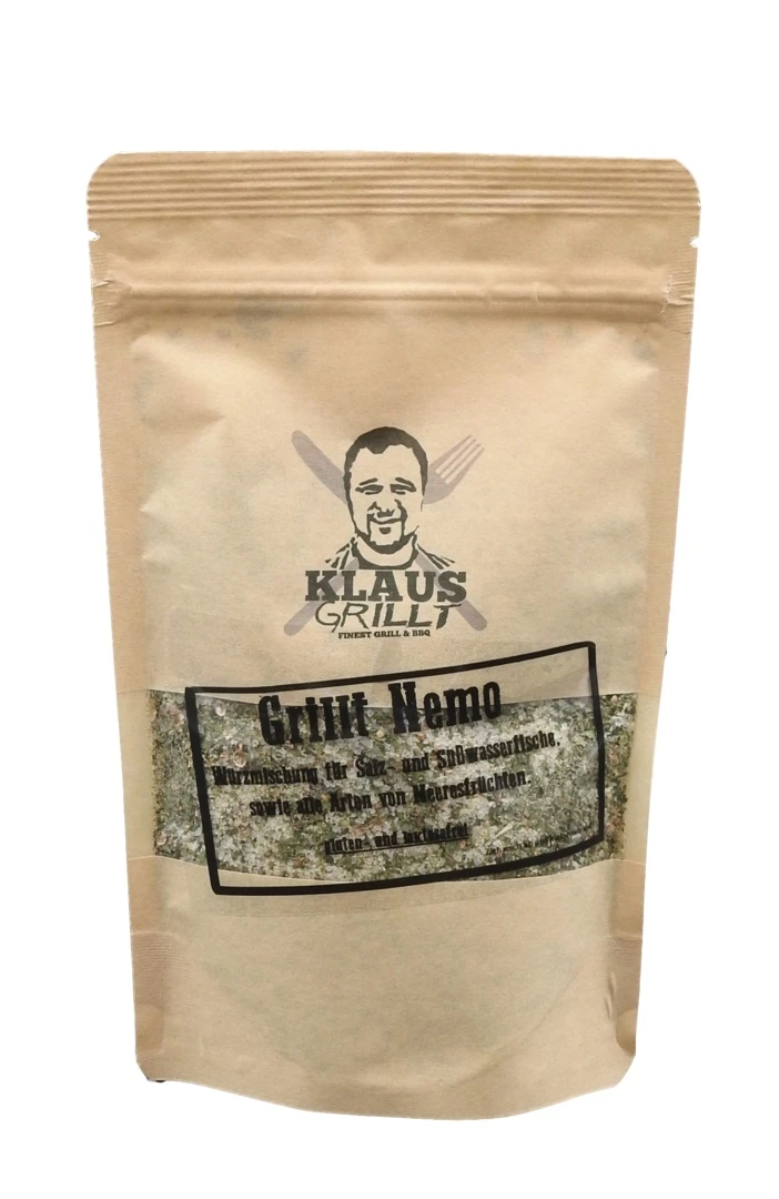 Grillt Nemo Gewürzmischung 250 G Beutel By Klaus Grillt 1 Grillt Nemo Gewürzmischung 250 G Beutel By Klaus Grillt