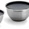 LotusGrill Edelstahlschüssel 3er Set Mit Deckel