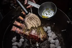 Grillfürst Marinierpinsel Set Mit 3 Aufsätzen -BBQ Zubehoer Verkaufsgeschäft Marinierpinsel Mop