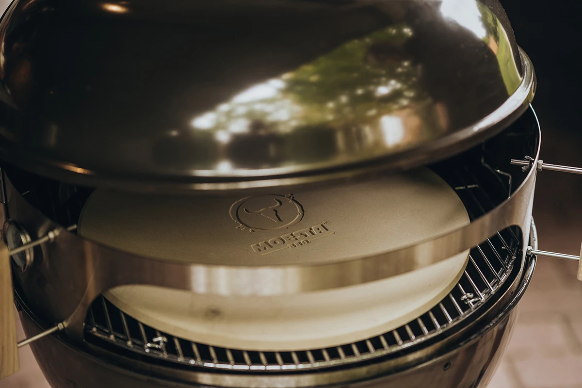 Moesta Pizzastein Mit Stier - 41cm 2 Moesta Pizzastein Mit Stier - 41cm – Bild 2