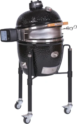 Monolith ICON / Junior Rotisserie / Drehspieß Set -BBQ Zubehoer Verkaufsgeschäft Monolith Rotisserie Junior montiert