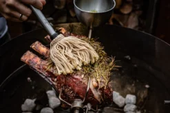 Grillfürst Marinierpinsel Set Mit 3 Aufsätzen -BBQ Zubehoer Verkaufsgeschäft Mop Aufsatz