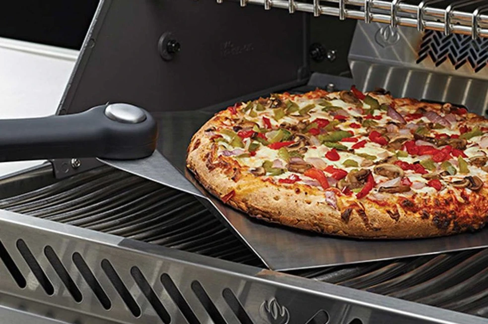 Napoleon PRO Pizzaschieber Edelstahl Klappbar 2 Napoleon PRO Pizzaschieber Edelstahl Klappbar – Bild 2