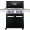 Napoleon Prestige 500 Gasgrill, Schwarz - Mit Safety Glow - Modell 2023 - SMART Deal Inkl. Grillfürst Grill Control