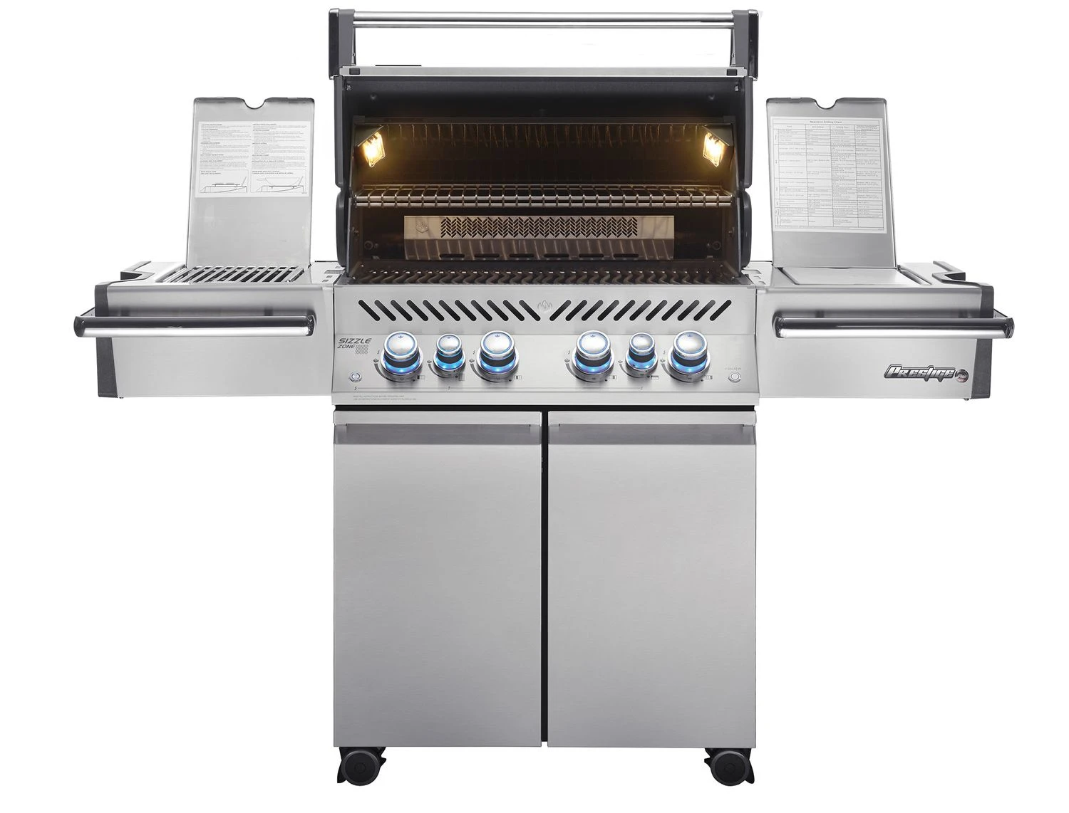 Napoleon Prestige Pro 500-3 Edelstahl Gasgrill Inkl. Drehspieß - Modell 2023 - SMART Deal Inkl. Grillfürst Grill Control 3 Napoleon Prestige Pro 500-3 Edelstahl Gasgrill Inkl. Drehspieß - Modell 2023 - SMART Deal Inkl. Grillfürst Grill Control – Bild 3