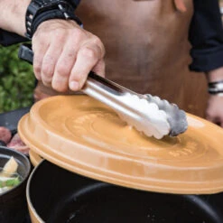 BBQ Zubehoer Verkaufsgeschäft 10 OFYR Grillzange