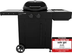 Outdoorchef Gas Kugelgrill Arosa 570 G Evo Black Style - Inkl. Blazing-/Cooking Zone Kit Plus Und Plancha -BBQ Zubehoer Verkaufsgeschäft Outdoorchef Arosa 570 G Evo Blazing Cooking Zone Testsieger