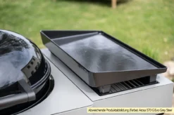Outdoorchef Gas Kugelgrill Arosa 570 G Evo Black Style - Inkl. Blazing-/Cooking Zone Kit Plus Und Plancha -BBQ Zubehoer Verkaufsgeschäft Outdoorchef Arosa 570 G Evo Blazing Cooking Zone mit Plancha
