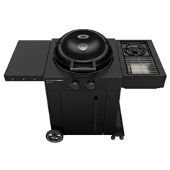 Outdoorchef Gas Kugelgrill Arosa 570 G Evo Black Style - Inkl. Blazing-/Cooking Zone Kit Plus Und Plancha -BBQ Zubehoer Verkaufsgeschäft Outdoorchef Gaskugelgrill Arosa 570 G Evo Black 18 128 75