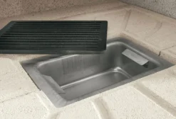 Palazzetti Grillkamin Lido Inkl. Montagematerial -BBQ Zubehoer Verkaufsgeschäft Palazzetti Aschelade Fast Fire Box Feuerstelle