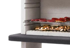 Palazzetti Grillkamin Dubai Inkl. Montagematerial -BBQ Zubehoer Verkaufsgeschäft Palazzetti Grillkamin Dubai Material Detail