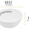 Petromax Emaille Schalen / 160 Ml / Weiß, 2 Stück