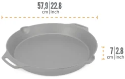 Petromax Feuerpfanne Gusseisen Fp50h-t Mit Zwei Henkeln 7 Petromax Feuerpfanne Gusseisen Fp50h-t Mit Zwei Henkeln -BBQ Zubehoer Verkaufsgeschäft Petromax Feuerpfanne Gusseisen ft50h Abmessungen