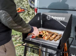 Petromax Plancha / Grillplatte Für Gastisch Ge45 Und Ge90 -BBQ Zubehoer Verkaufsgeschäft Petromax Plancha Gastisch ge45 Anwendung