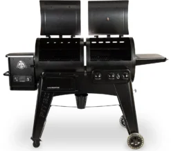 Pit Boss Pelletgrill Navigator 1230 - Kombinationsgrill Mit Gasgrill -BBQ Zubehoer Verkaufsgeschäft Pit Boss Navigator 1230 Pelletgrill Doppelhaubengrill
