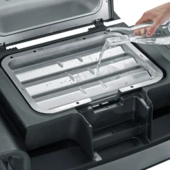 Severin Elektrogrill SEVO Smart Control GTS - Boost Zone 500°C - Mit Deckel Und Grillwagen - 3.000 W -BBQ Zubehoer Verkaufsgeschäft Severin Sevo Smart Control GTS PG8139 Aluschale