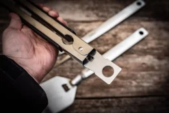 Grillfürst Premium Edelstahl Grillbesteck Set Mit Grillzange, -Wender Und -Gabel -BBQ Zubehoer Verkaufsgeschäft Verschluss Grillzange 1