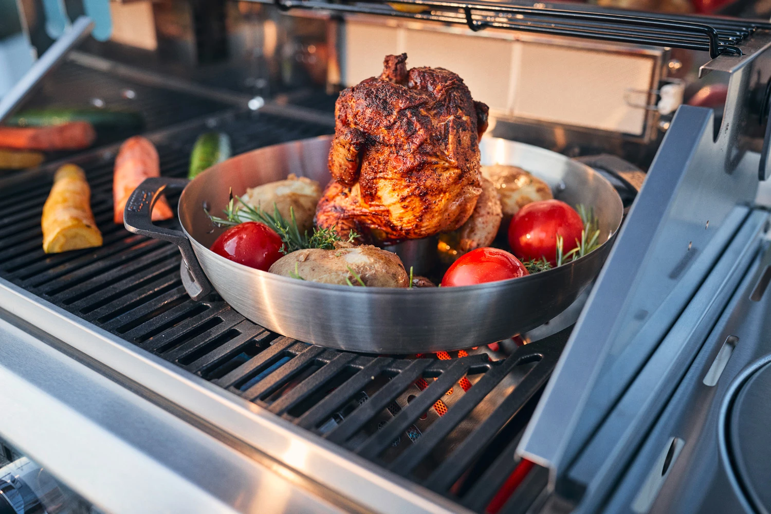 Enders Switch Grid Einsatz: Geflügelbräter / Hähnchenhalter 3 Enders Switch Grid Einsatz: Geflügelbräter / Hähnchenhalter – Bild 3