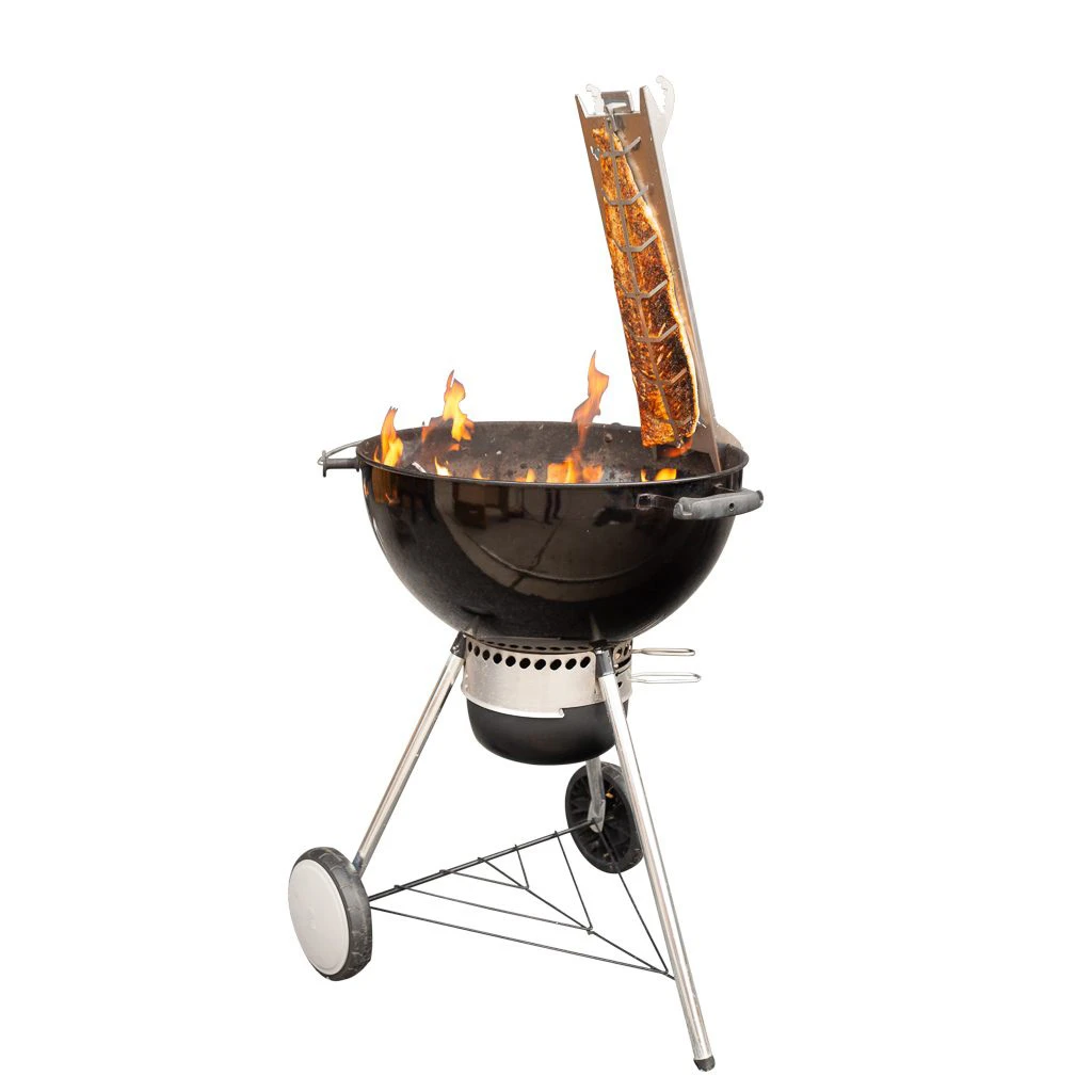 Fennek Flammlachshalterung Aus Edelstahl Mit Zubehör Und Tasche 4 Fennek Flammlachshalterung Aus Edelstahl Mit Zubehör Und Tasche – Bild 4