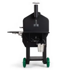 GMG Pelletgrill Ledge Prime Schwarz WiFi, Mit Klappbarer Frontablage -BBQ Zubehoer Verkaufsgeschäft gmg ledge pelletgrill schwarz seite