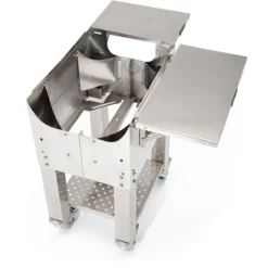 GMG Unterbau Für Pelletgrill Trek, Edelstahl Mit Front- Und Seitenablage -BBQ Zubehoer Verkaufsgeschäft gmg unterbau innen trek 4028