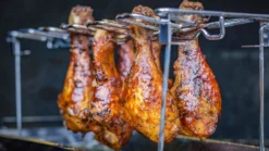 Grillfürst Hähnchenschenkel Halter / Chicken Wing Holder V2 -BBQ Zubehoer Verkaufsgeschäft grillfuerst drum stick holder