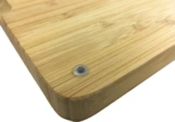 Grillfürst Schneidebrett Set, 2 Kleine Schneidebretter 39 X 26cm, 1 Großes Schneidebrett 50 X 30cm -BBQ Zubehoer Verkaufsgeschäft grillfuerst schneidebrett gross fuesse