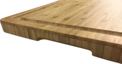 Grillfürst Schneidebrett Set, 2 Kleine Schneidebretter 39 X 26cm, 1 Großes Schneidebrett 50 X 30cm -BBQ Zubehoer Verkaufsgeschäft grillfuerst schneidebrett gross griff