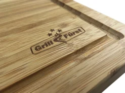 Grillfürst Schneidebrett Set, 2 Kleine Schneidebretter 39 X 26cm, 1 Großes Schneidebrett 50 X 30cm -BBQ Zubehoer Verkaufsgeschäft grillfuerst schneidebrett gross logo