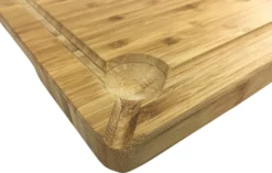 Grillfürst Schneidebrett Set, 2 Kleine Schneidebretter 39 X 26cm, 1 Großes Schneidebrett 50 X 30cm -BBQ Zubehoer Verkaufsgeschäft grillfuerst schneidebrett gross saftrinne