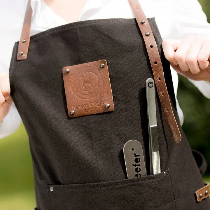 Beefer Grillschürze Aus Baumwolle Und Leder 1 Beefer Grillschürze Aus Baumwolle Und Leder
