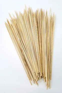 Grillfürst Fingerfood Set: Gemüsekorb Edelstahl, Fingerfood Spießeinsatz Und 100 Holzspieße -BBQ Zubehoer Verkaufsgeschäft kynast bambus spiesse 30cm