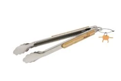 Monolith Grillzange Edelstahl / Bambus 45 Cm