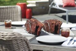 Napoleon 3 In 1 Bratenkorb / Geflügelhalter / Spareribs Halter 7 Napoleon 3 In 1 Bratenkorb / Geflügelhalter / Spareribs Halter -BBQ Zubehoer Verkaufsgeschäft napoleon spare rib halter anwendung 56019