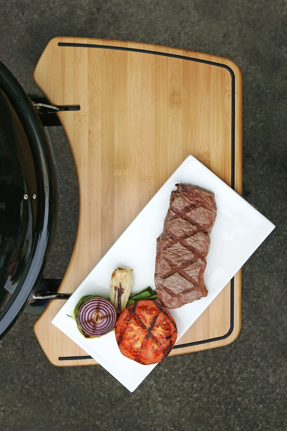 Outdoorchef Bambus Seitentisch Für 570er Kugelgrills 2 Outdoorchef Bambus Seitentisch Für 570er Kugelgrills – Bild 2
