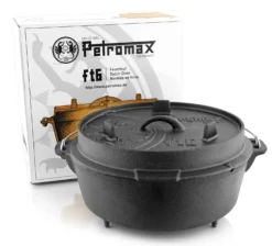 Petromax Ft6 Feuertopf Dutch Oven 5,5 L - Mit Füssen - X-DEAL Inkl. Deckelheber, Pflegepaste Und Kochlöffel -BBQ Zubehoer Verkaufsgeschäft petromax feuertopf ft6 3